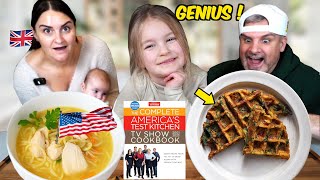 Brits Try Turkey Noodle Soup for the first time! (You Do THIS with Dressing?!?!)