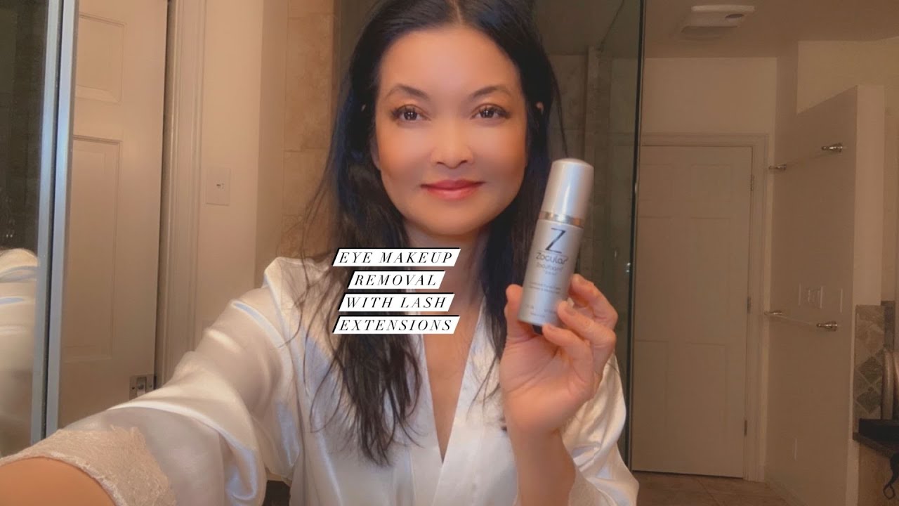 Eye Makeup Removal With Lash Extensions