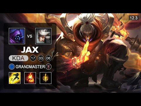 Jax Top vs Camille - EUW Grandmaster - Season 12 Patch 12.3