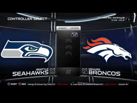 Madden NFL 15 PS4 Connected Franchise QB EP 1 "Creating Peyton Manning's Successor"