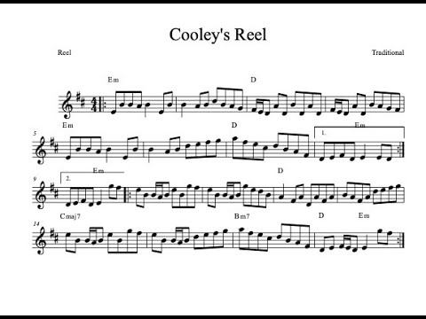 Steve Osman playing Cooleys reel