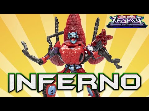 Transformers Legacy Beast Wars INFERNO | VIDEO REVIEW