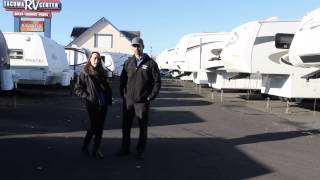 preview picture of video 'Tacoma RV Center: Pre-Owned Travel Trailers, Fifth Wheels, and Toy Hauler RV's.'