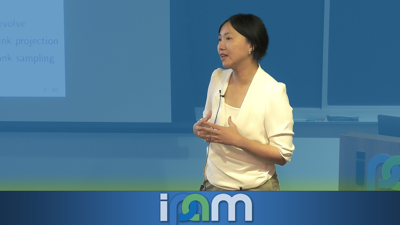 Jingmei Qiu - Sampling-Based Adaptive Rank Integrators for Multi-scale Kinetic Models