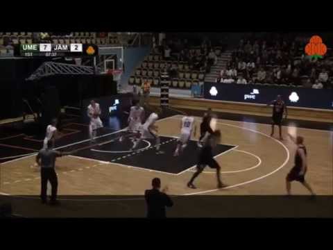 Thanks for the show Germain Jordan - Umeå BSKT Highlights 2014-2015