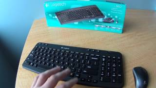 Video thumbnail for Logitech mk360 wireless mouse and keyboard combo - review - quick overview by Hello Everyone