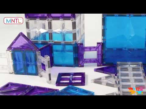 Magnetic Tiles Toys-ICE SET 120pcs ( Frozen LIMITED EDITION)