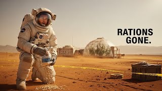Mars Base Emergency: Contaminated Rations… and a “White” Crater Nobody Expected