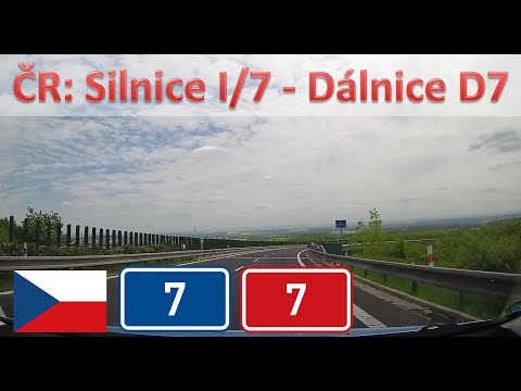 Česká republika: Silnice I/7 - Dálnice D7