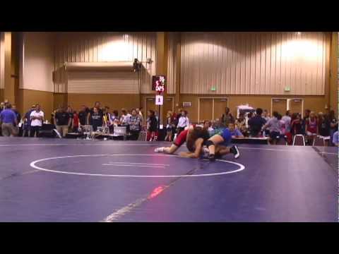FILA Junior 51kg - Chloe Ivanoff (SFU:KKWC) FALL Cammi LaRosee (River Parishes)