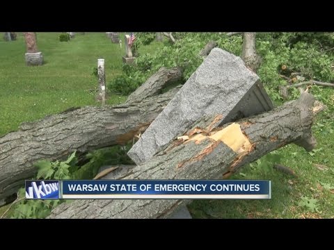 Warsaw state of emergency continues