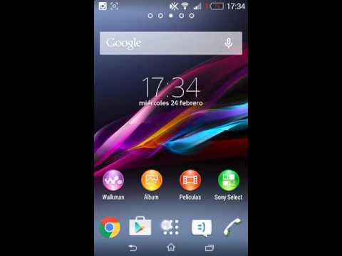 Cómo activar modo desarrollador en Sony e1 d2005