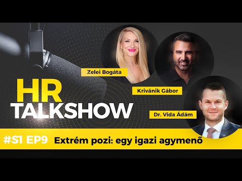 S01 E09 Extrém pozi: egy igazi agymenő - beszélgetés Dr. Vida Ádámmal