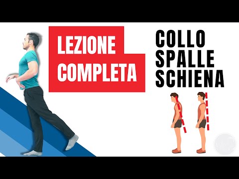Ginnastica POSTURALE: lezione COMPLETA per collo, spalle e schiena