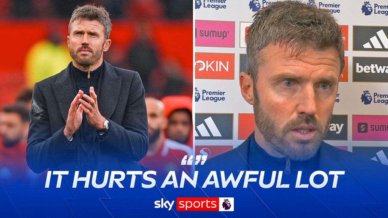 "What's next, I don't know" | Michael Carrick's FULL post-match interview after loss to Bournemouth