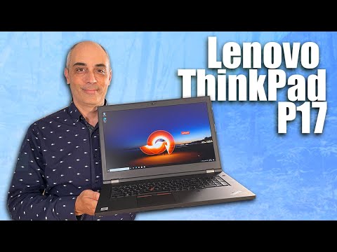 The Lenovo ThinkPad P17