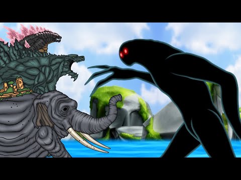 FLORIAN TRIANGLE(One piece) vs EVOLVED GODZILLA & GODZILLA EARTH & ZUNESHA