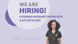 Massage Envy is Hiring in Therapists and Estheticians!
