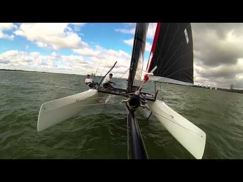 21/02/2015 Training Session Onboard the Nacra F20 FCS