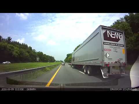 Driver pulls off shoulder in front of 70 MPH semi