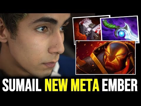 SumaiL Creating a New Meta with Ember Spirit?! New Favourite Build on Ember Spirit Dota 2 Patch 7.22