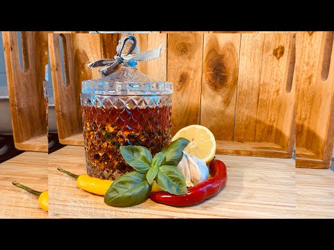 Chili - Lemon - Basilikum Öl  Lemon - Chili - Basil Oil