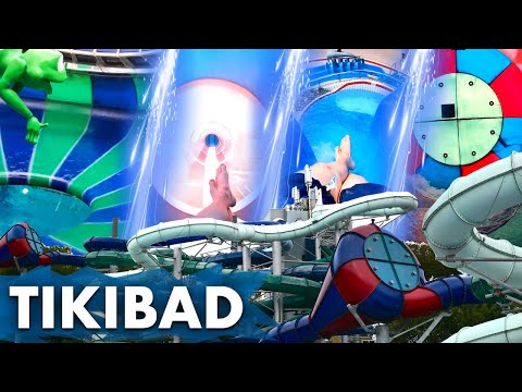 All Water Slides at Tikibad Duinrell | Onride POV