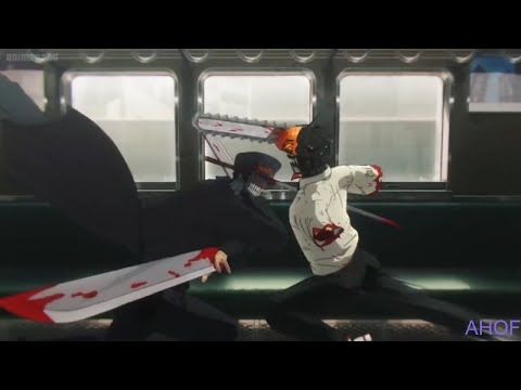 Denji vs Katana Man Final Battle - Chainsaw Man Episode 12