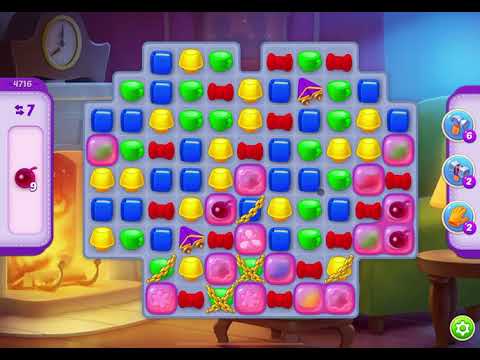 HomeScapes Level 4716 no boosters (15 moves)