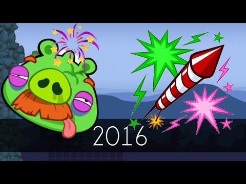 Bad Piggies - 2016 (Field of Dreams) - Happy New Year Video