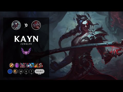 Kayn Jungle vs Shaco - EUW Master Patch 12.7