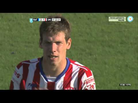 Gol de Riaño. Atlético Rafaela 2 - Unión 1 | Primera División 2015 - Fecha 26