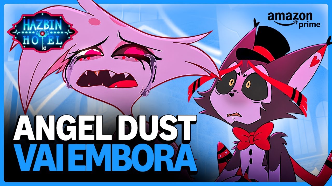 Husk implora para o Angel Dust não ir embora I Hazbin Hotel T2 I Prime Video