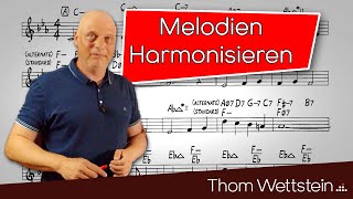 Melodien Harmonisieren  für Fortgeschrittene