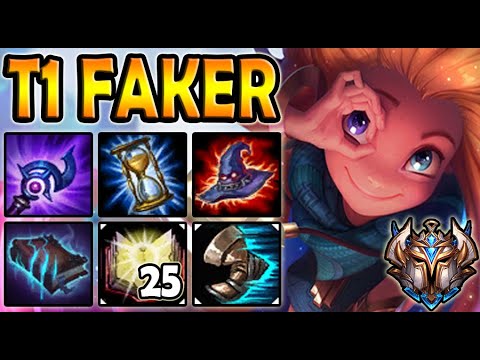 T1 Faker ZOE MID vs TALON - Patch 10.15 Ranked Korea ✔️