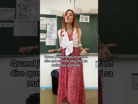 Tous les ans on devient la « meilleure maitresse » pour nos élèves #ecole #prof