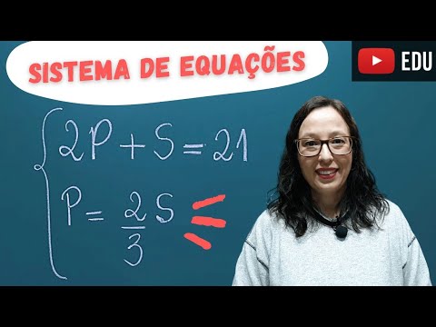 System of Equations - Competition Question - VUNESP - Professor Angela