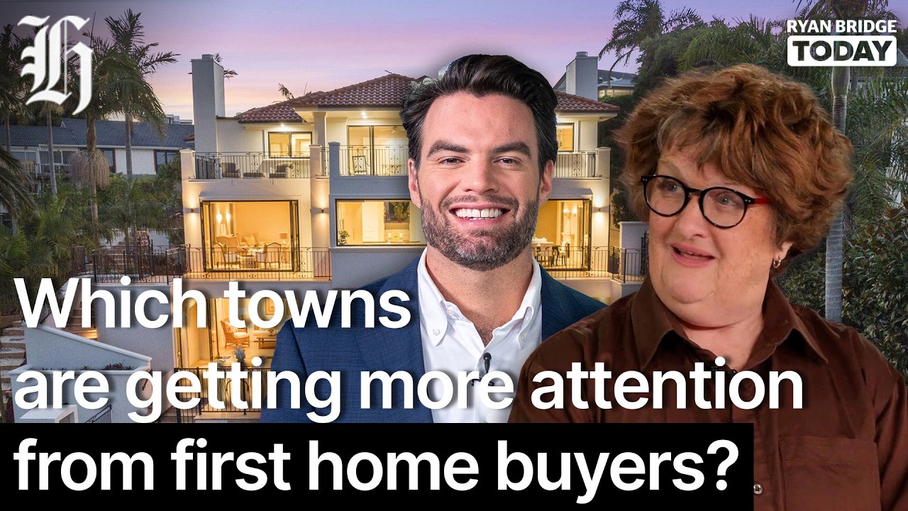 Which regional towns are getting the most attention from first home buyers? | Ryan Bridge TODAY