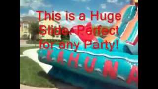 preview picture of video 'Water Slide Rentals Land O Lakes-Tampa-Lutz, Florida'