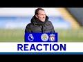'A Fantastic Comeback - We Kept Going' - Brendan Rodgers | Leicester City 3 Liverpool 1 | 2020/21
