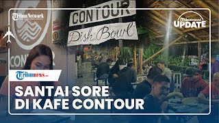 Suasana Santai Sore di Kafe Contour Manado, Pelanggan Dilayani Langsung Mahasiswa Aktif Unsrat