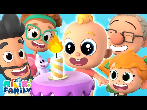 Baby Miliki has a BIG PARTY and sings a BIRTHDAY SONG! 🎂 Good Behavior for Kids | Miliki Family