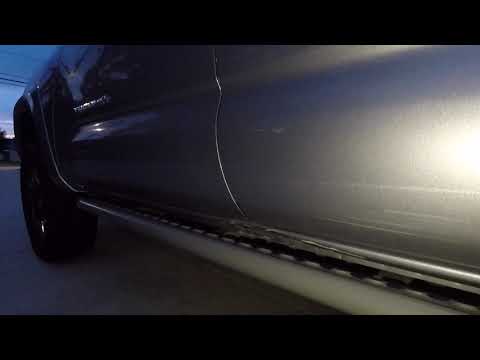 Double Cab Long Bed Tacoma RCI Rock Sliders!