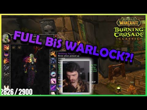 The Most GEARED Warlock in TBC?! | Daily Classic WoW Highlights #362 |