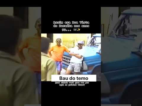 Assim era Boa Vista do Paraíba nos anos 90! Qual cidade você quer ver aqui?