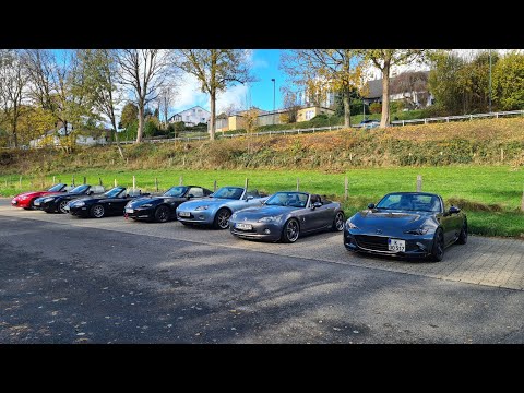 Herbsttour 2021 mit 7 MX-5