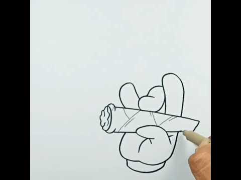 How To Draw Cartoon Blunt