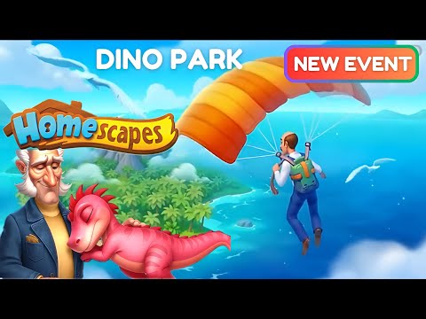 Homescapes Story || New Event - DINO PARK - Expedition Full  Walkthrough Gameplay#games