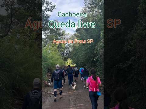 Trilha cachoeira Queda- livre Borandá/Águas da Prata São Paulo
