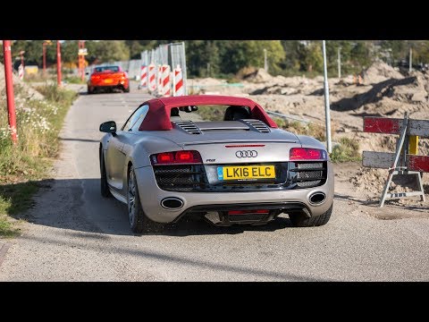 Audi R8 V10 Spyder with Quicksilver Exhaust - LOUD Revs & Accelerations !